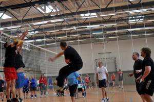 Volleyballturnier zum Volkssporttag am 01.05.2010 in Laage
